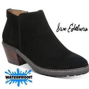 NWOB $150 Sam Edelman Waterproof Pryce Ankle Booties – Size 8
